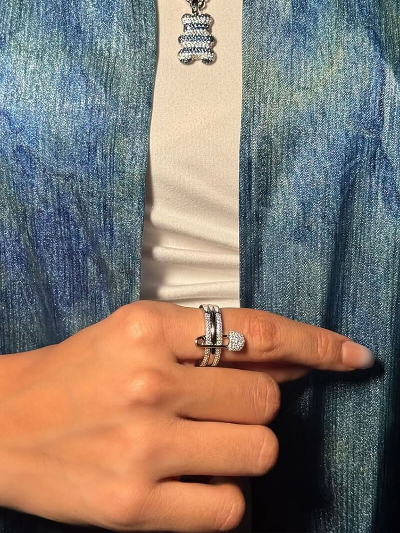Blanca™ - Anillo elegante Mónica con diseño sofisticado y exclusivo