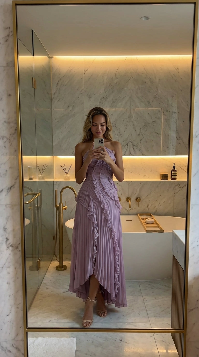 Vestido Lavanda™ | Estilo relajado con toque romántico