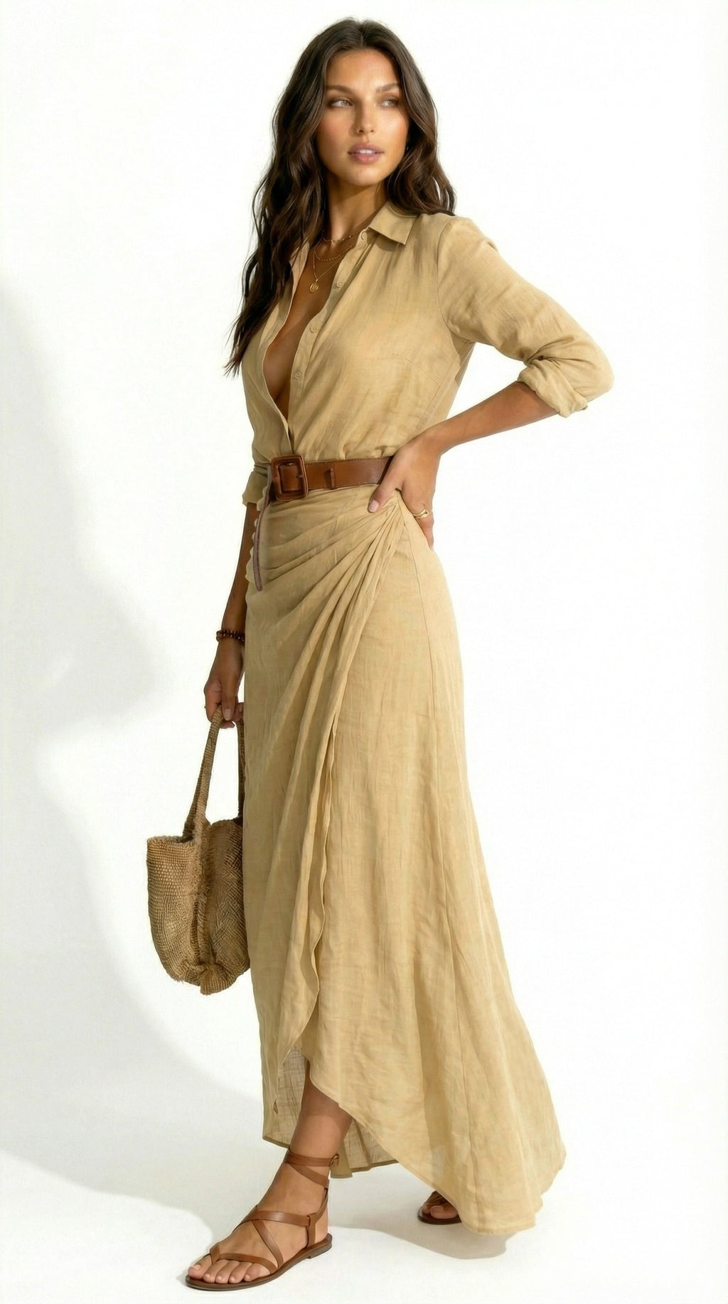 Vestido Lorena™ | Vestido Elegante Natural y Sofisticado