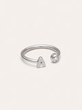 Anillo Personalizado Letter Spark Acero