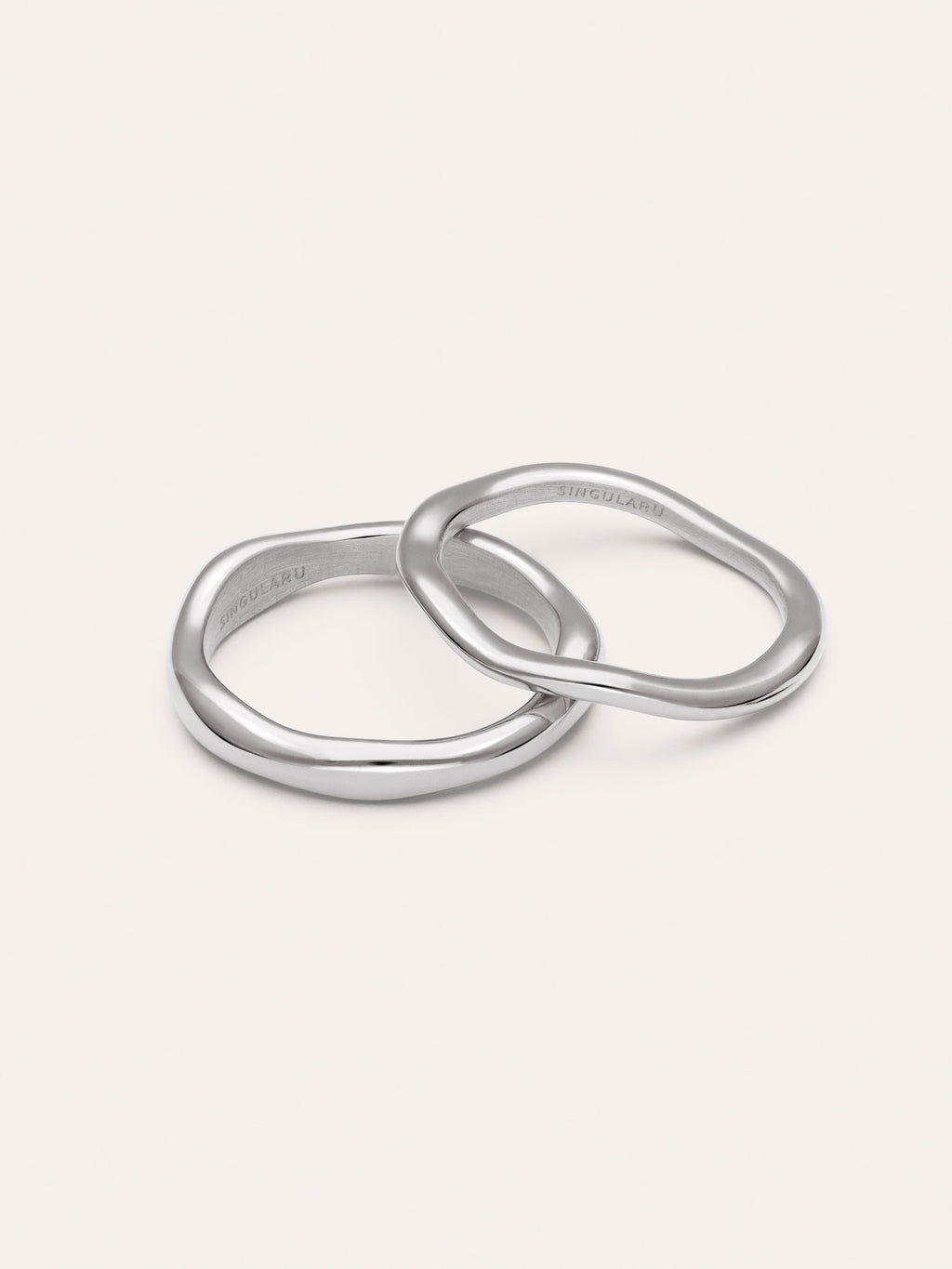 Pack 2 Anillos Nea Acero
