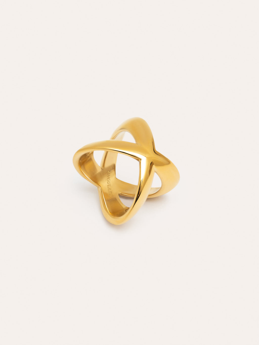 Anillo Always Acero Baño Oro