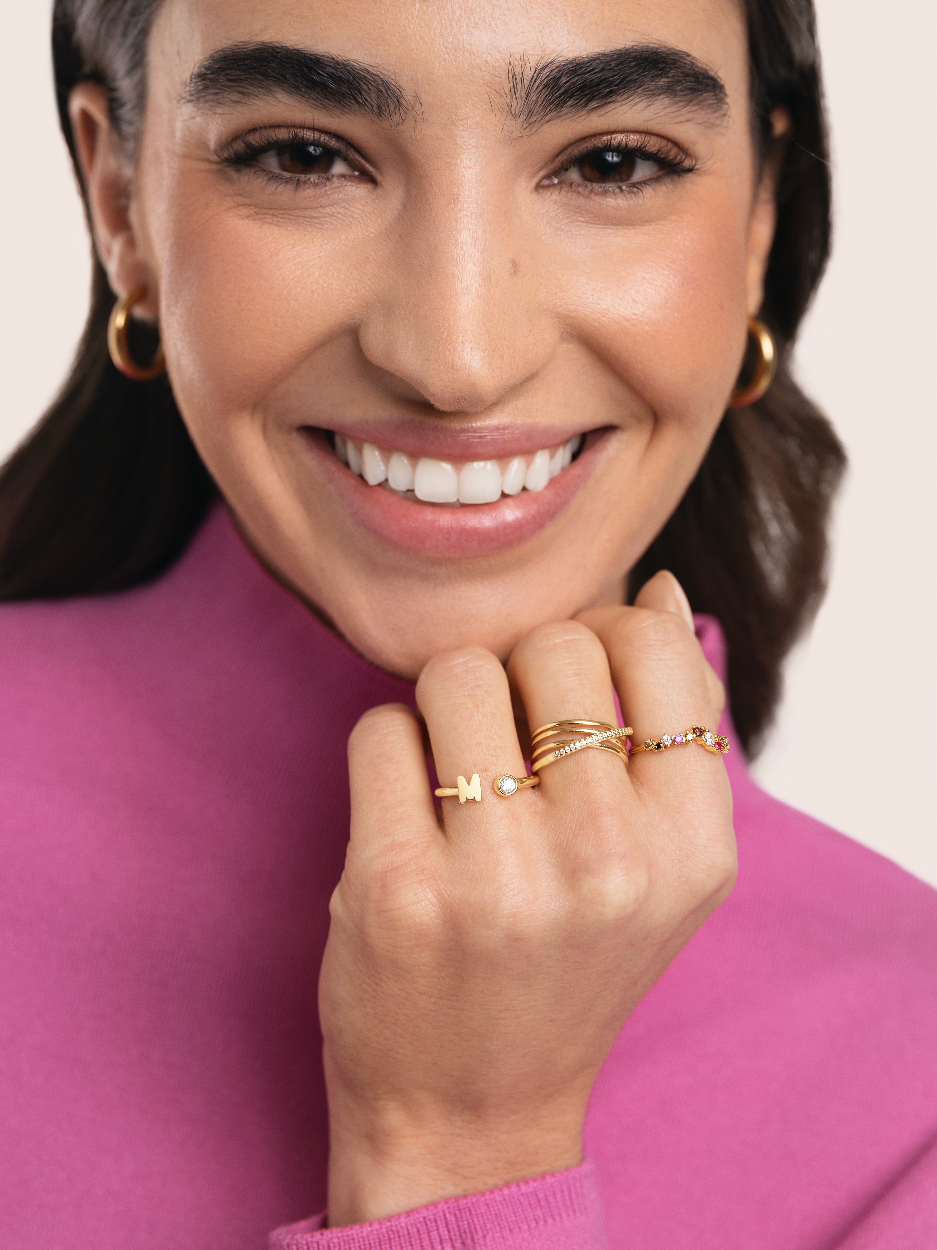 Anillo Comete Plata Baño Oro