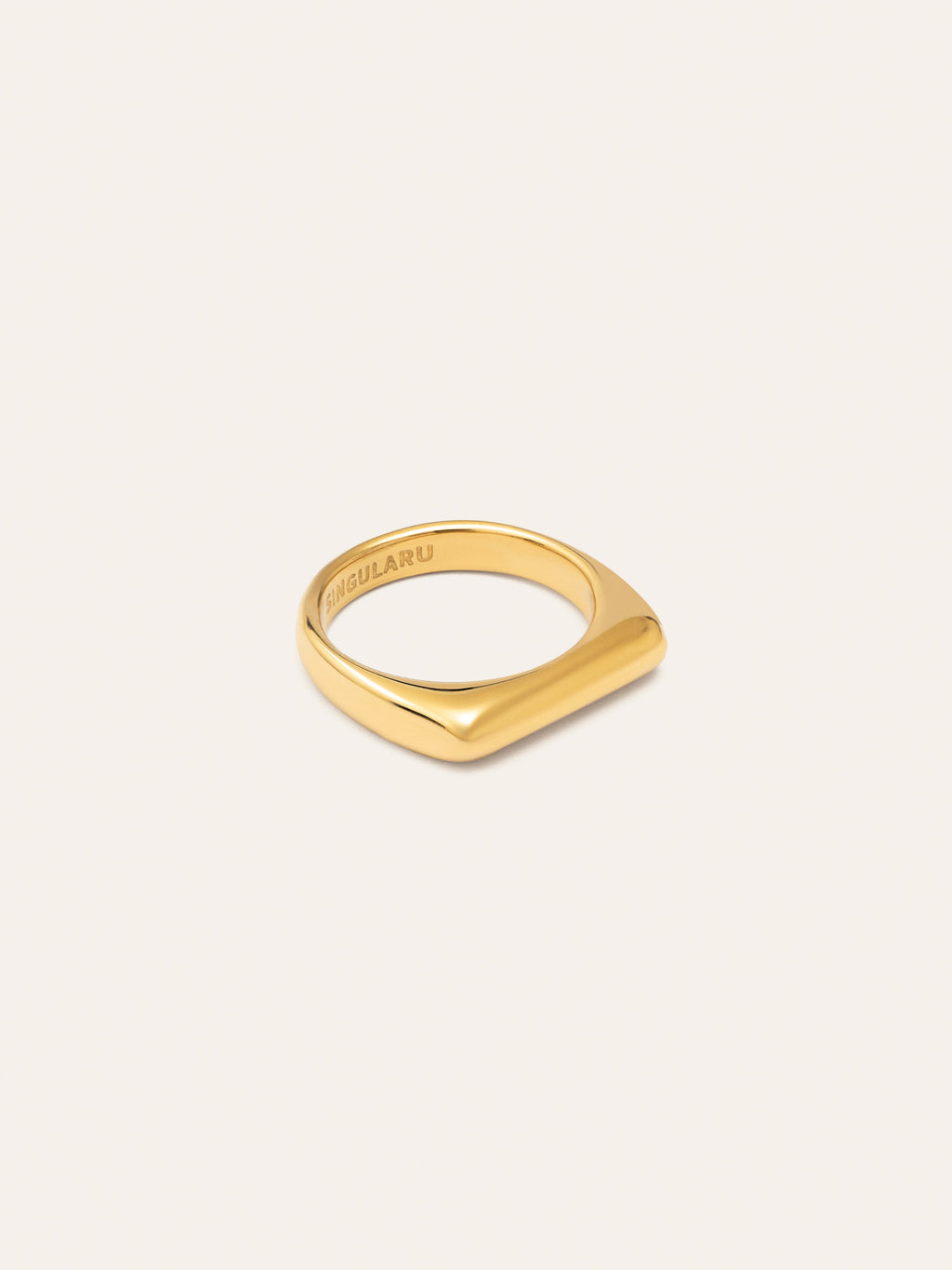 Anillo Mariana Acero Baño Oro