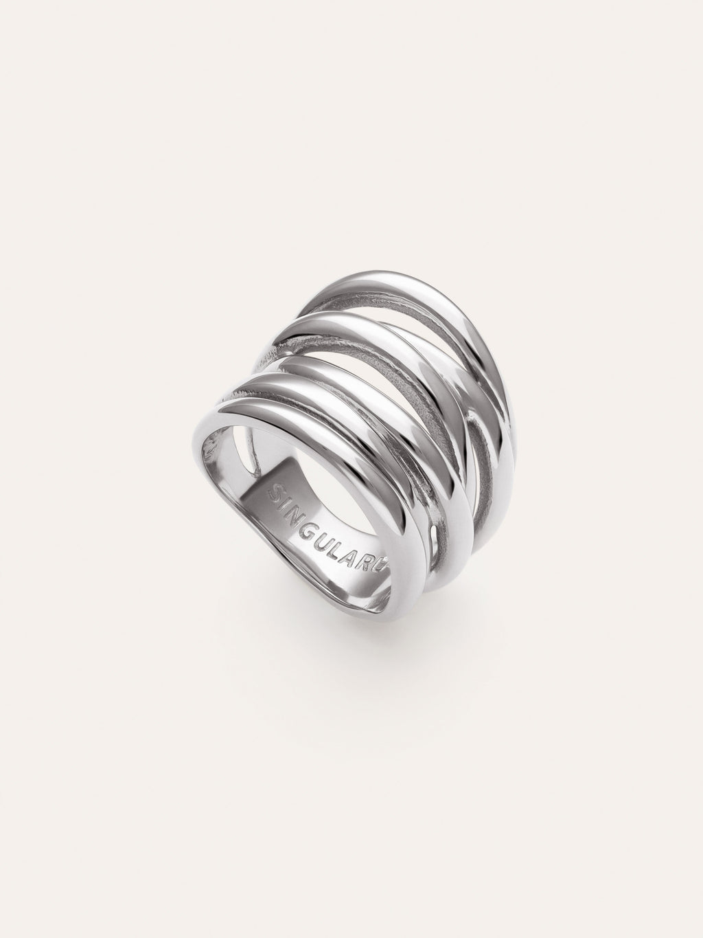 Anillo Ondina Acero