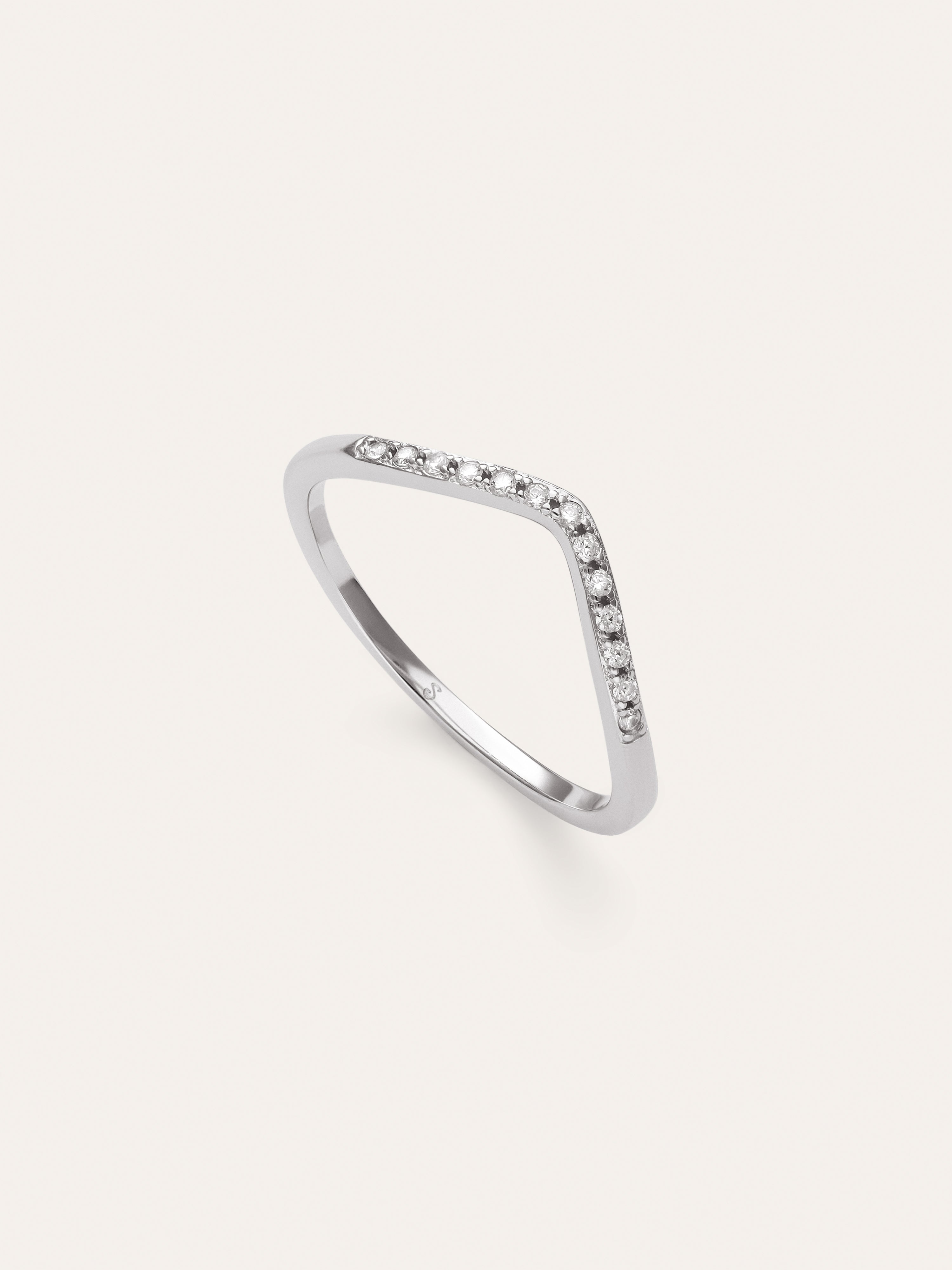Anillo Venice Sparks Plata