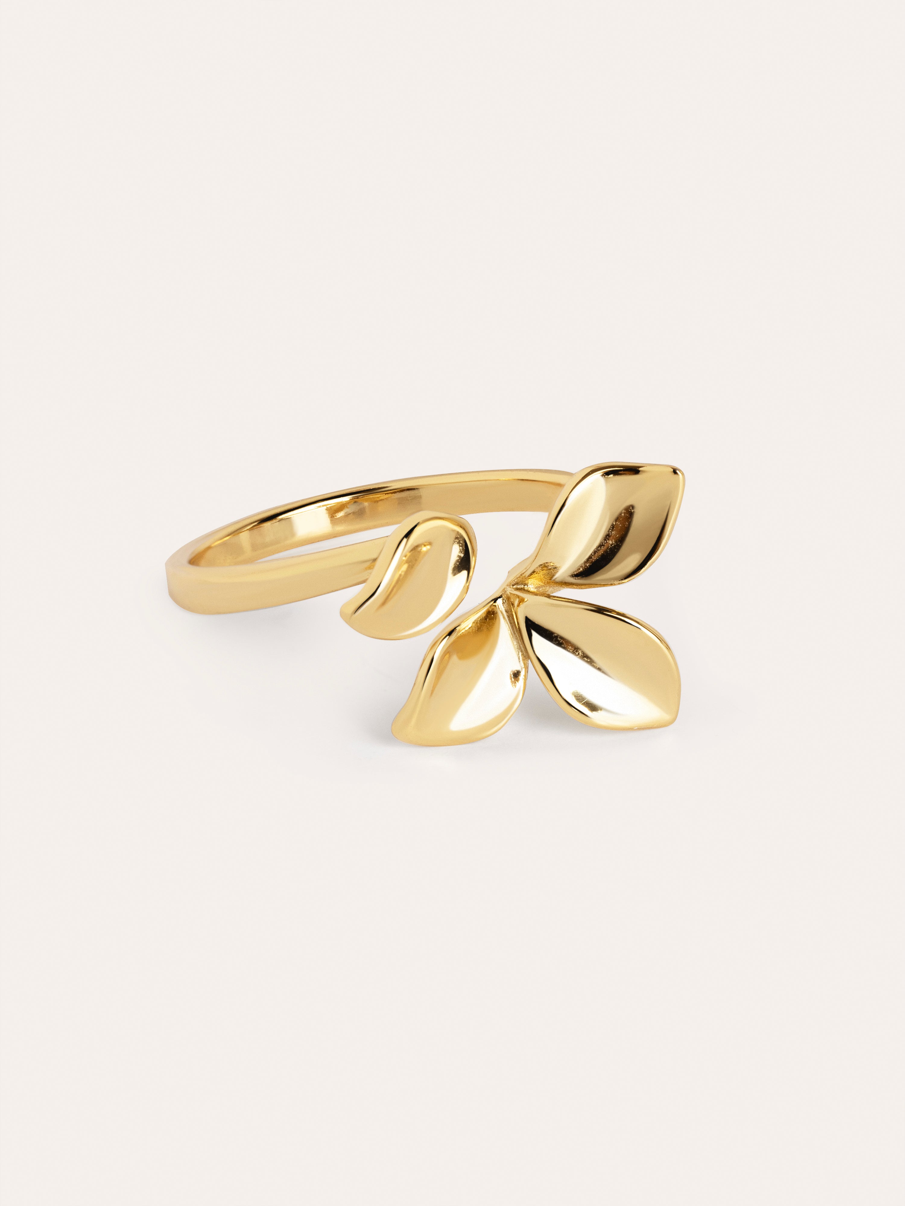 Anillo Zinnia Baño Oro