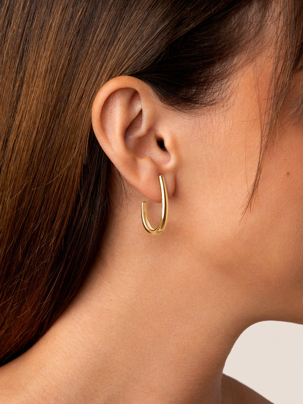 Pendientes Aro Aby Baño Oro