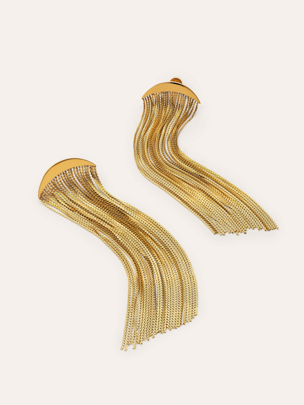 Pendientes Cleopatra Acero Baño Oro