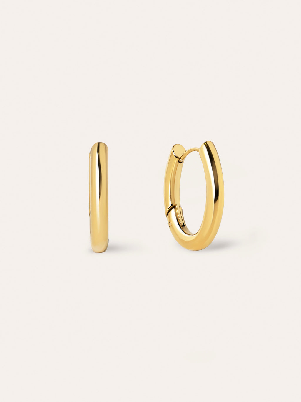 Pendientes Samba Acero Baño Oro