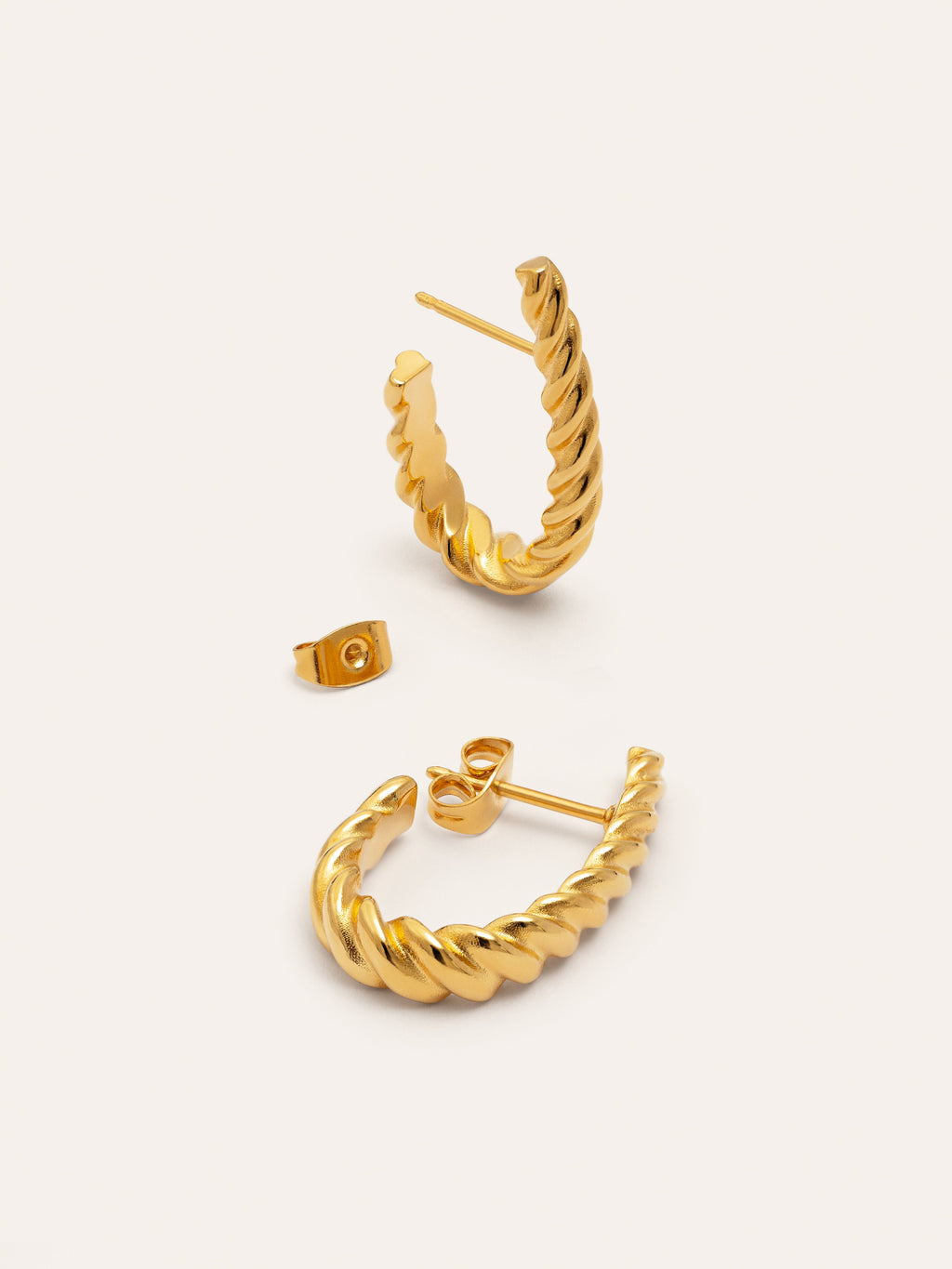 Pendientes Tressia Baño Oro