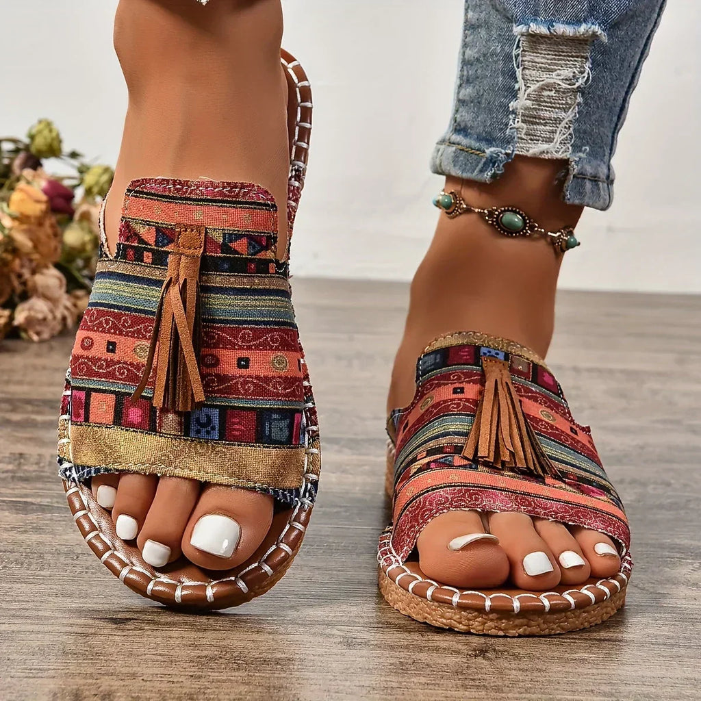 Blanca™ – Sandalia Boho Comfort
