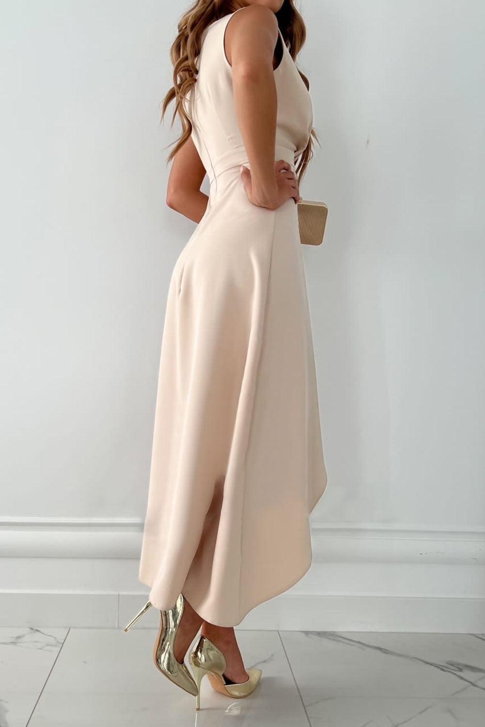 Vestido Rosalia™ | Patrón rosa con encanto femenino