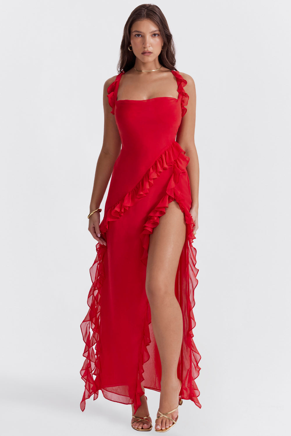 Vestido Cia™ | Vestido con volantes y encanto