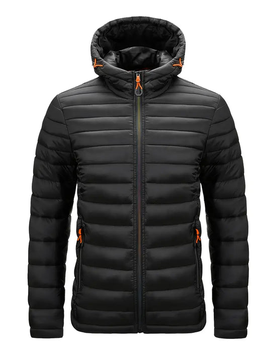 Chaqueta elegante con capucha
