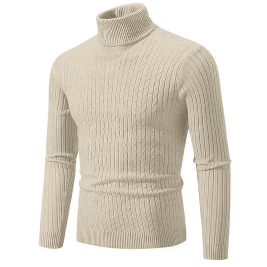 Jersey de cuello alto elegante para hombre