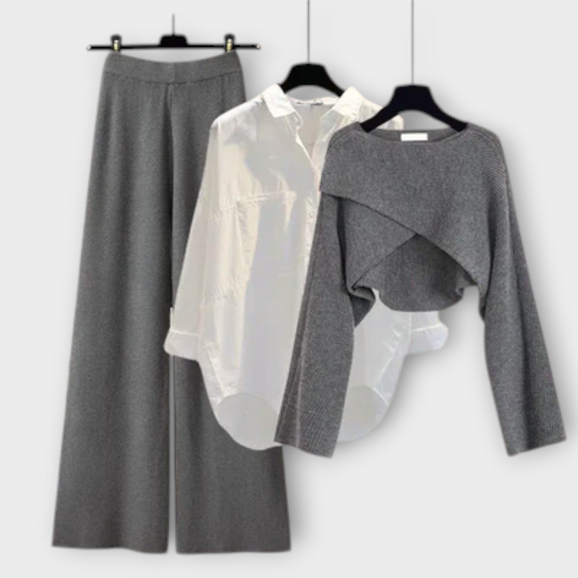 Sandra - Conjunto confortable de 3 prendas