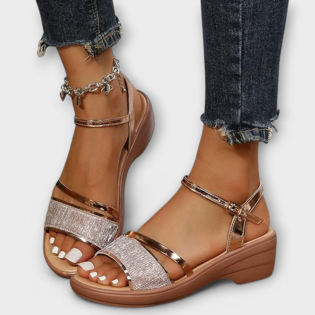 Blanca™ – Sandalia Crystal Comfort