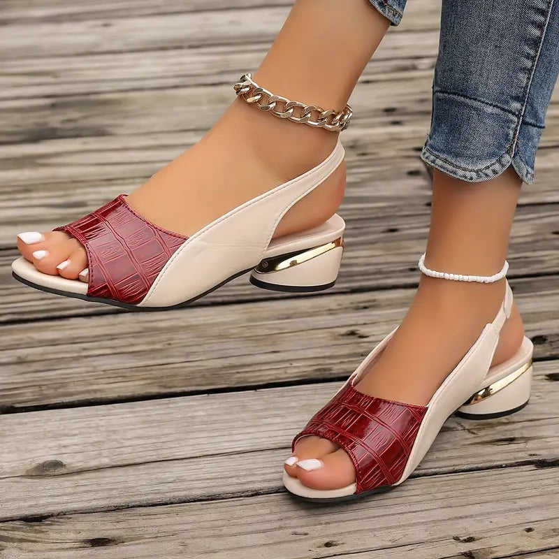 Rosa™ | Sandalias Ortopédicas Elegantes