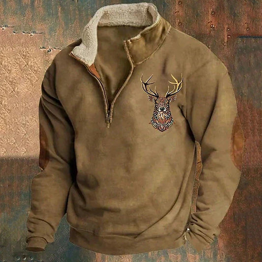 Jersey Silvio Vintage con cremallera