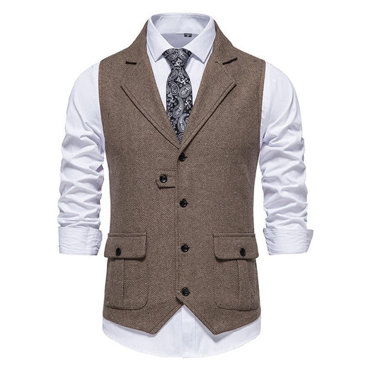 Elegante chaleco vintage