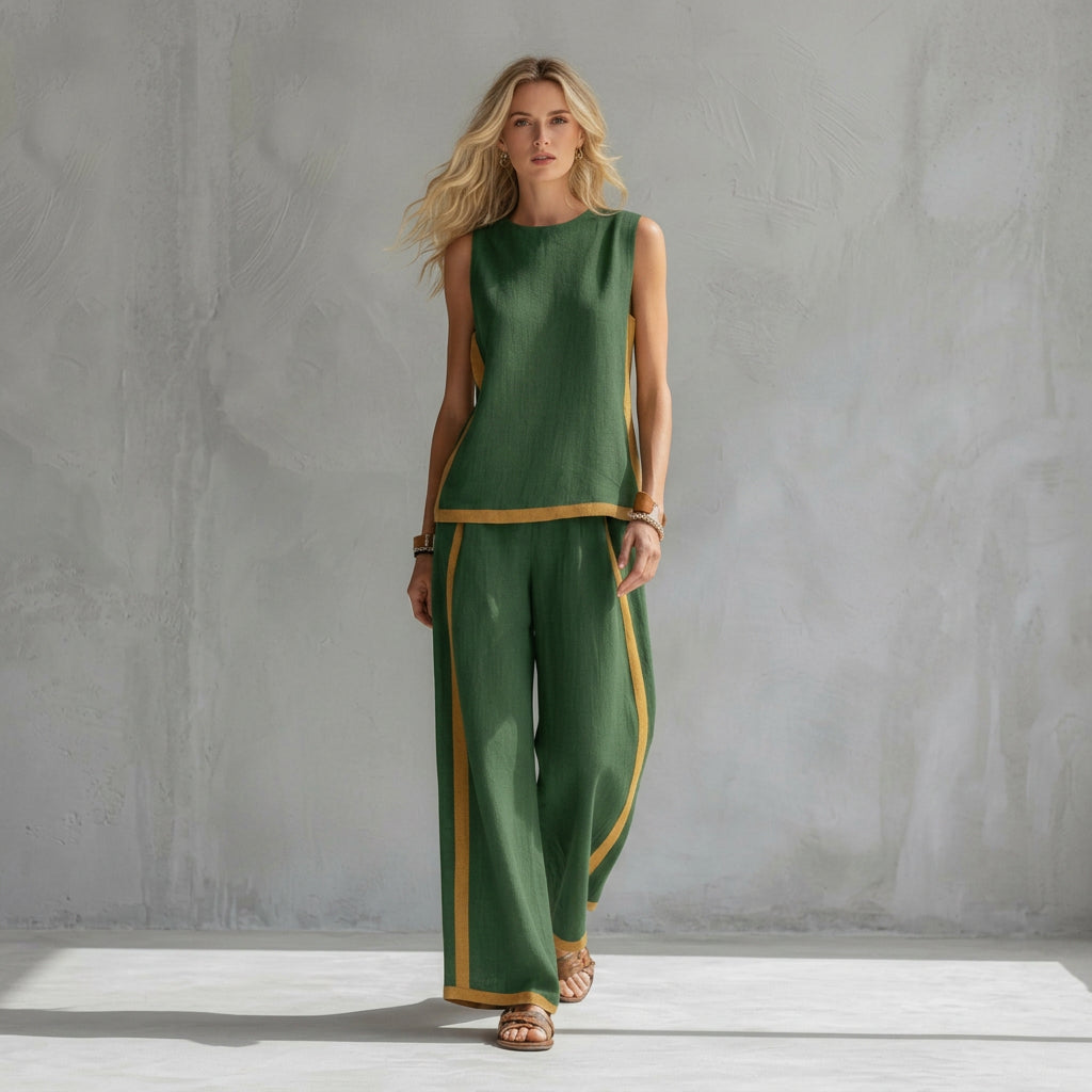 Conjunto Carla™| Conjunto Elegante de Lino