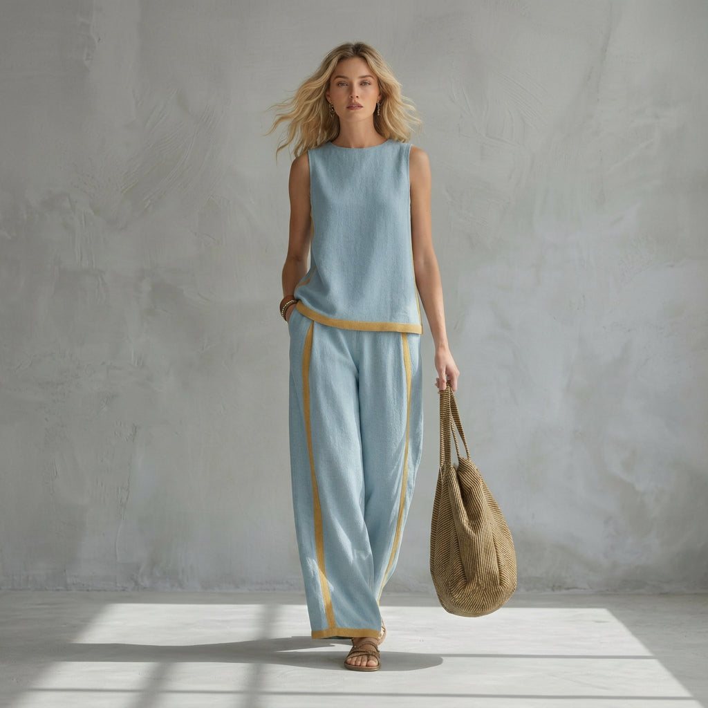 Conjunto Carla™| Conjunto Elegante de Lino