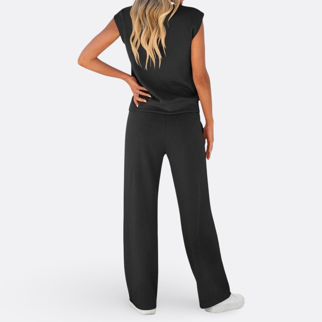 Iris - Conjunto informal de salón en tejido suave