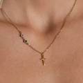 Collar de Fe y Piedra Natal