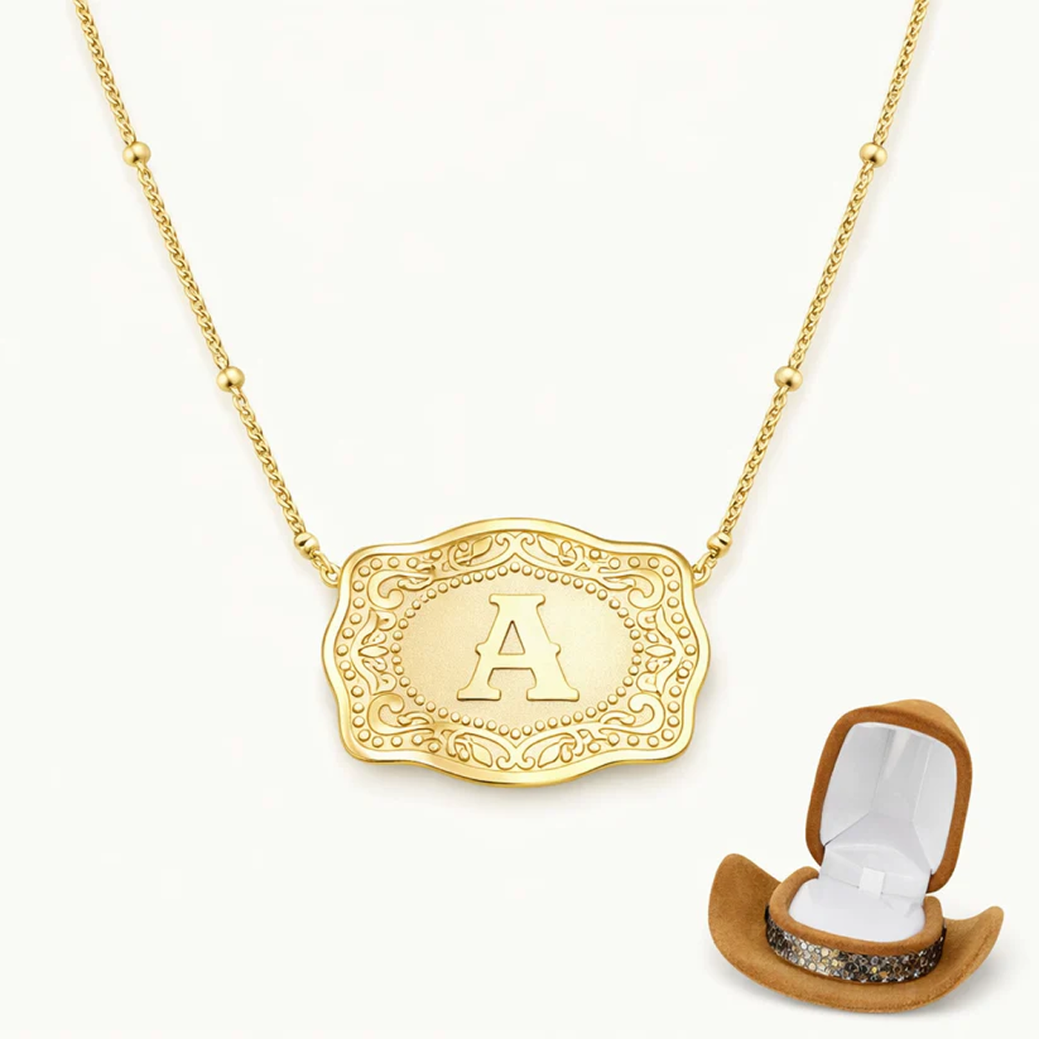 Collar con Inicial Rodeo