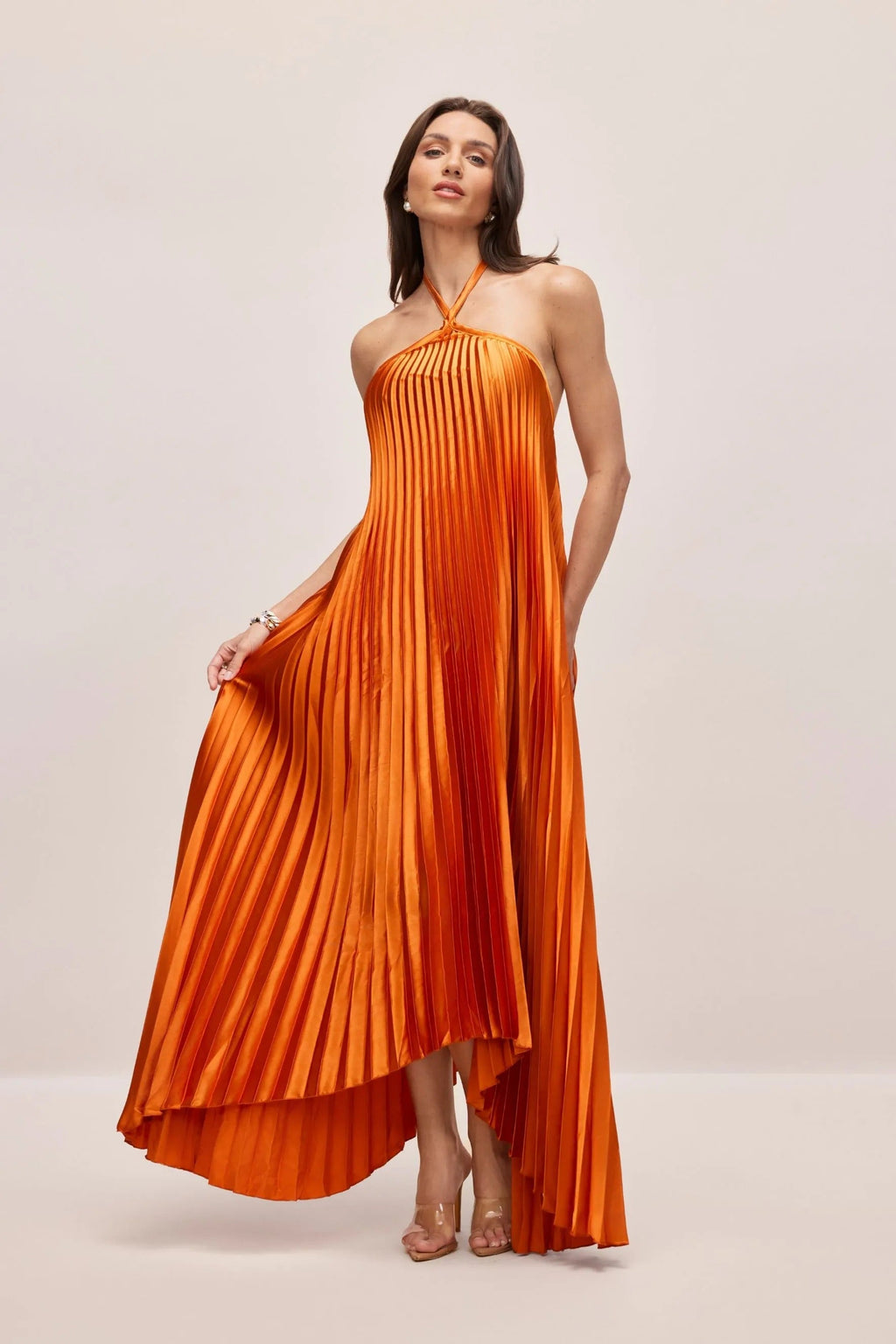 Vestido Noelia™ | Elegancia fluida con brillo sofisticado
