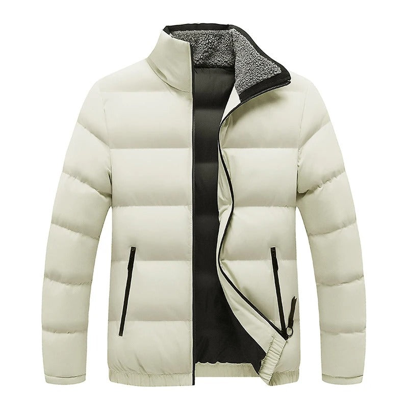 Chaqueta de invierno con cuello alto