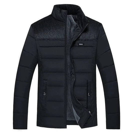Elegante chaqueta acolchada