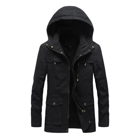 Chaqueta informal de invierno de algodón
