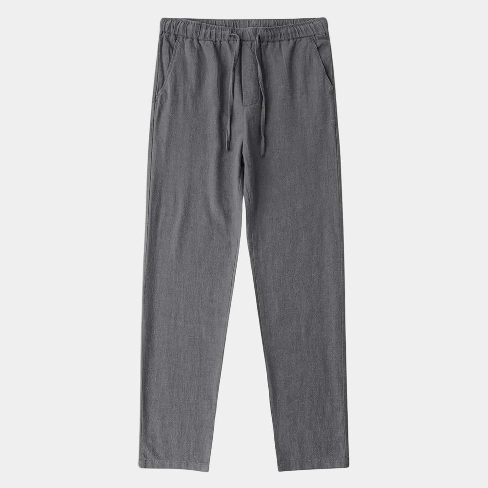 Pantalones elegantes de lino