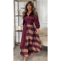 Vestido Bianca™ | Diseño rayado con aire sofisticado