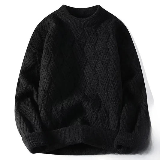 Jersey de punto trenzado