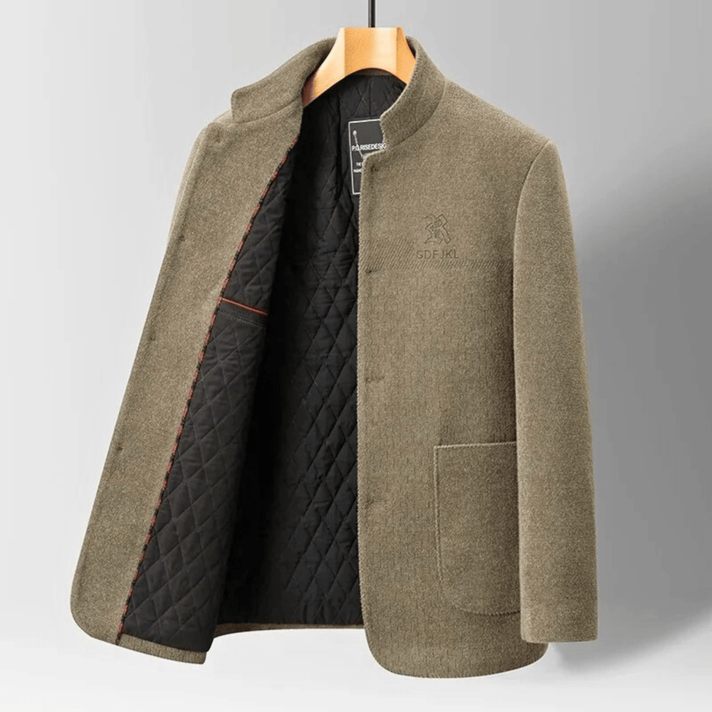 Chaqueta elegante y abrigada